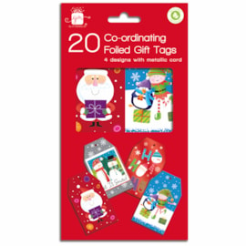 Giftmaker Novelty Gift Tags 20's (XAPGT101)