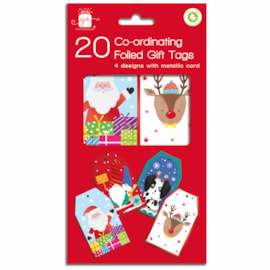 Giftmaker Santa & Friends Gift Tags 20's (XAPGT106)
