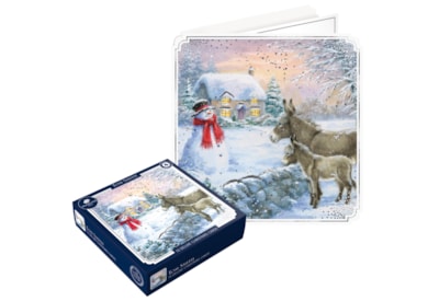 Tom Smith Deluxe Snowman Cards 10's (XAPTC602)