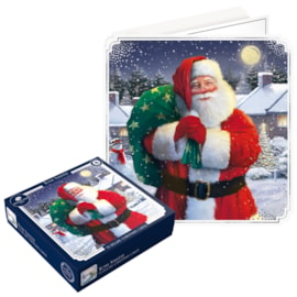 Tom Smith Deluxe Santa Cards 10's (XAPTC603)