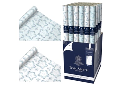 Tom Smith Frosted Forest Roll Wrap 4m (XAPTW504)