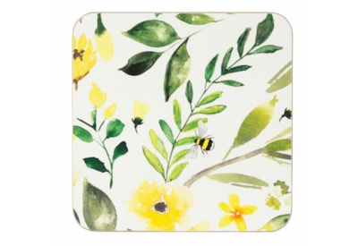 David Mason Design Bee-beautiful Set Of 4 Coasters (XB6912)