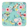 David Mason Design Birds & Flowers Set/4 Coasters (XB6917)