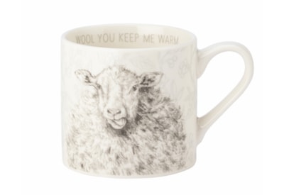 David Mason Design Fieldview Farm Sheep Mug (XB6965)