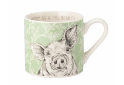 David Mason Design Fieldview Farm Pig Mug (XB6966)