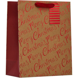 Merry Christmas Gift Bag Large (XBV-181-L)