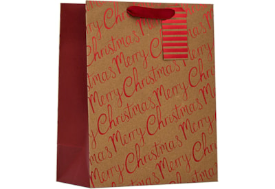 Merry Christmas Gift Bag Large (XBV-181-L)