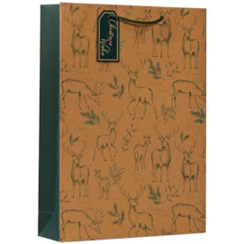 Forest Deer Gift Bag Xlarge (XBV-209-XL)