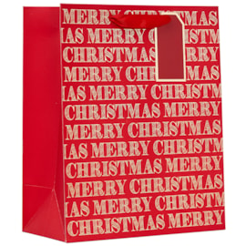 Merry Christmas Gift Bag Large (XBV-212-L)