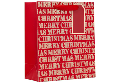 Merry Christmas Gift Bag Medium (XBV-212-M)