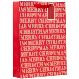 Merry Christmas Gift Bag Xlarge (XBV-212-XL)