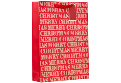 Merry Christmas Gift Bag Xlarge (XBV-212-XL)