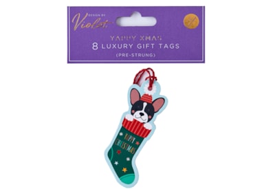 Yappy Christmas Tags 8pk (XBV-217-8GT)