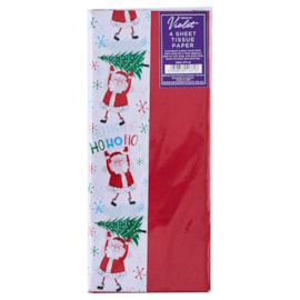 4 Sheet Tissue Kids Santa (XBV-PT-6)