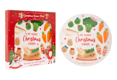 Rsw Santa & The Nutcracker Kids Dinner Plate (XM6621)