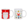 Rsw Santa & The Nutcracker Mug Asst (XM6629)