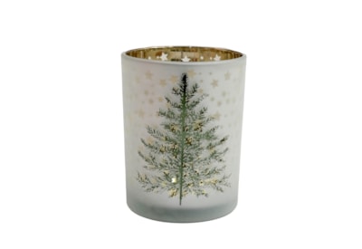 Sifcon Christmas Tree Candle Holder 10x13 (XMSG0349)