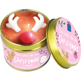 Get Fresh Cosmetics You Light Up My Christmas Tin Candle (PYOULIG04)