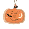 Heaven Sends Wooden Pumpkin Trick Or Treat (YTC541AW)