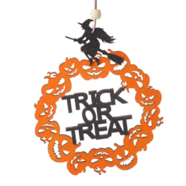 Heaven Sends Trick Or Treat Orange Hanger (ZFF215)