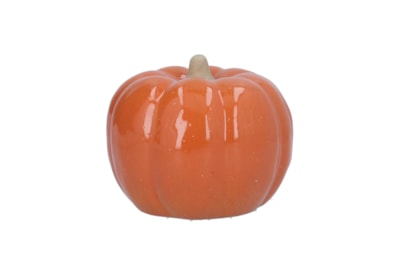 Gisela Graham Orange Earthenware Squash Ornament 11.2cm (30389)